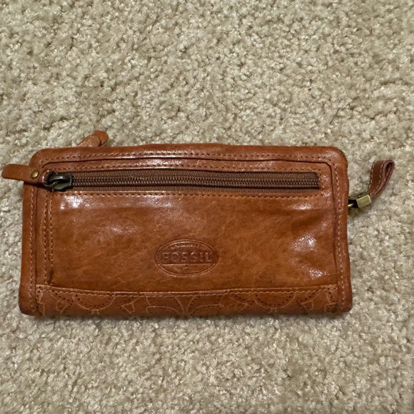 Real leather FOSSIL wallet - Picture 2 of 3